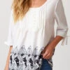 Decorative Button Round Neck Blouse 1 Decorative Button Round Neck Blouse -UrbanLayer Store 275585 P 16286500940780