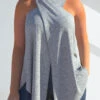 Cross Halter Grey Sleeveless Tank Top 1 Cross Halter Grey Sleeveless Tank Top -UrbanLayer Store 306044 P 1653625386564