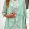 Mint Green Lace Fake 2in1 Blouse 2 Mint Green Lace Fake 2in1 Blouse -UrbanLayer Store 331871 P 16853575319553